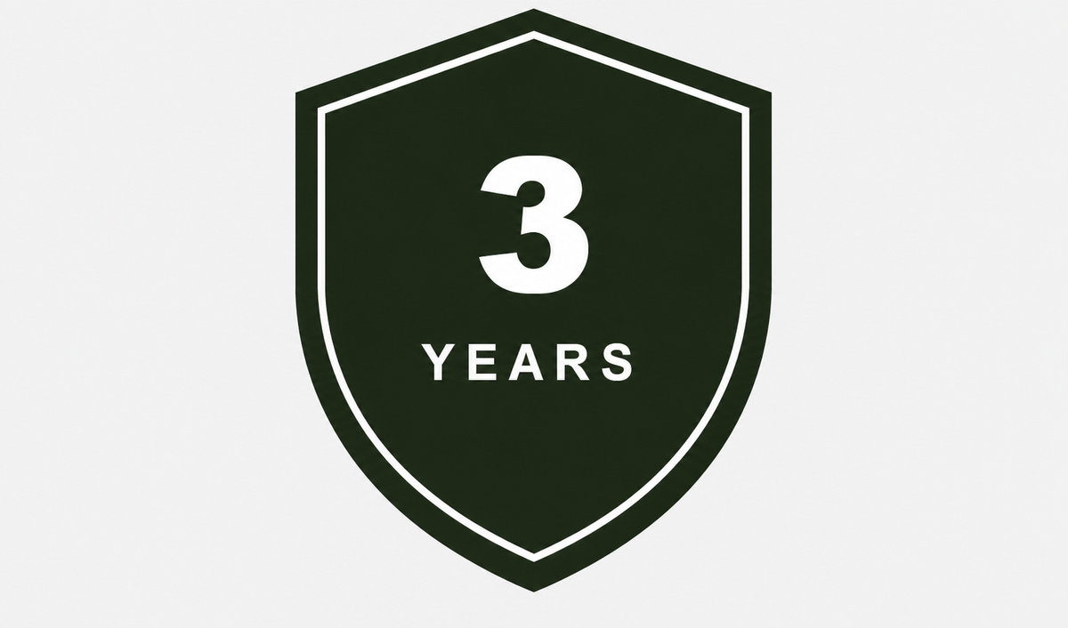 BIOBDN One 3-Year Warranty